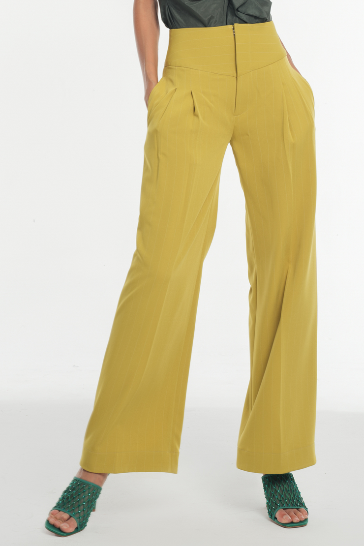 Deanna High-waist Wide-Leg Pants