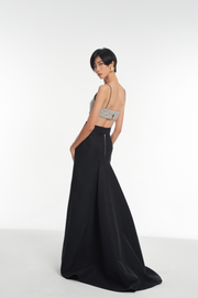 Kiara Textured Maxi Skirt