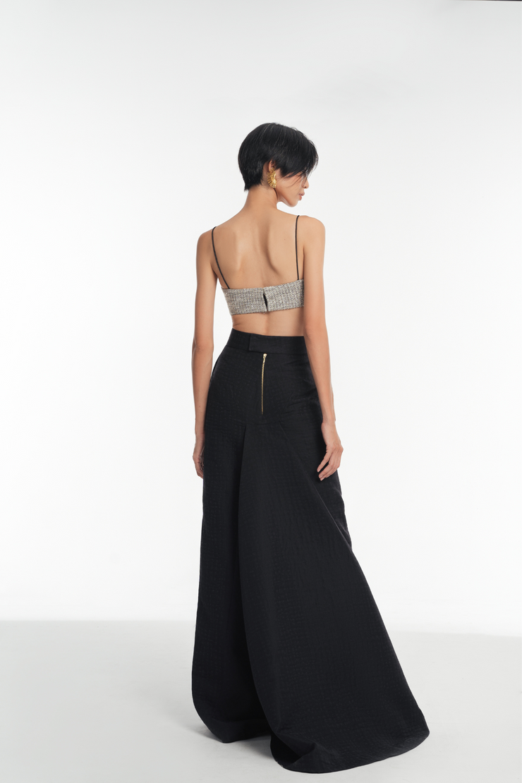 Kiara Textured Maxi Skirt