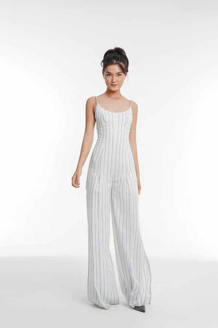 Skyline Striped Jumpsuit