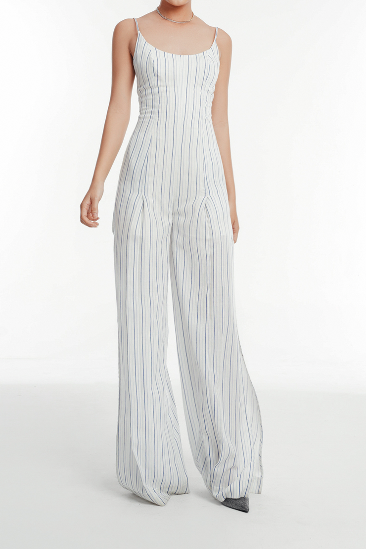 Skyline Striped Jumpsuit