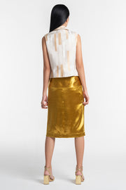 Golden Shimmer Gilet