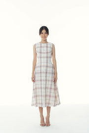 Kate Check Midi Dress