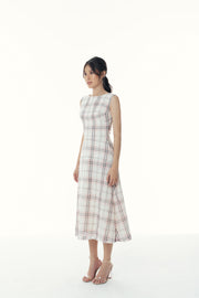 Kate Check Midi Dress