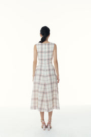 Kate Check Midi Dress