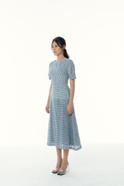 Eunoia Striped Midi Dress