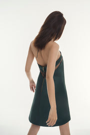 Satin Cocktail Dress - Paris By Night