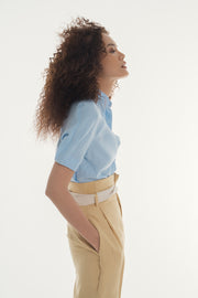 Sexy High-Waisted Pants -  French Vanilla
