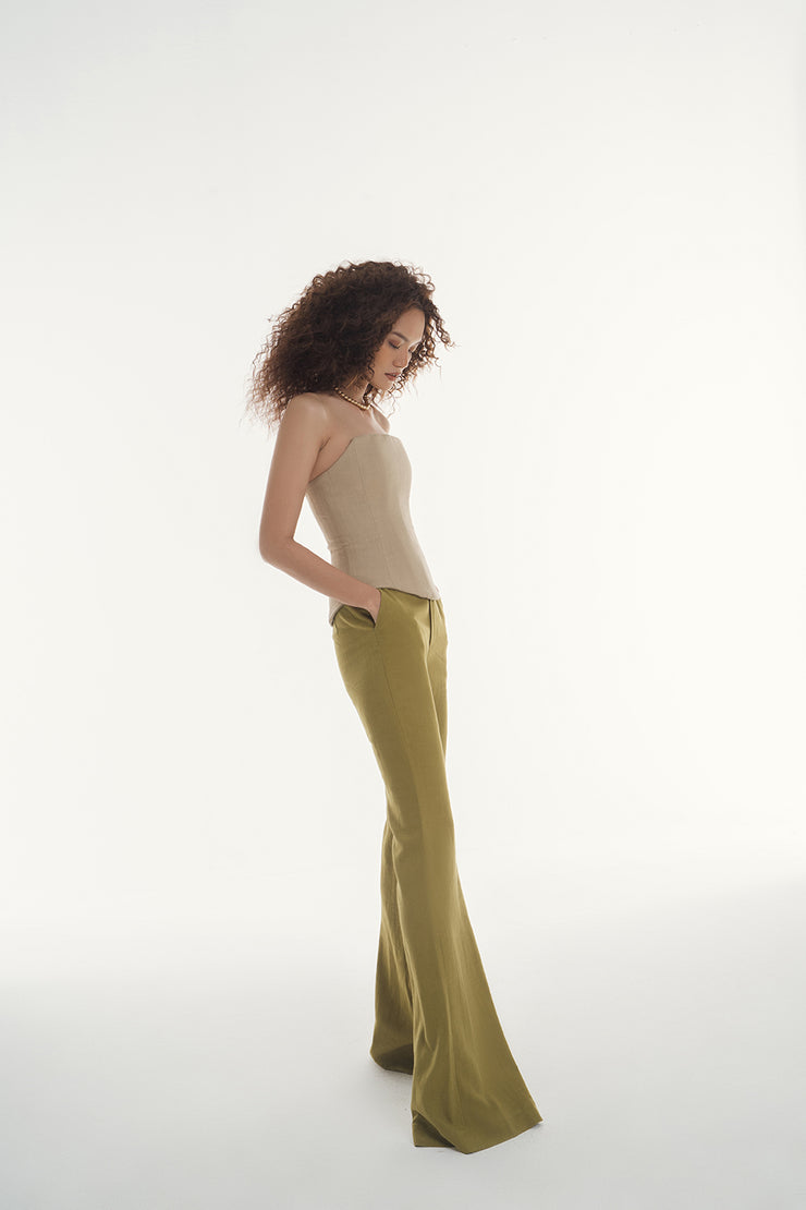 Sexy Flaire Pants - Olive