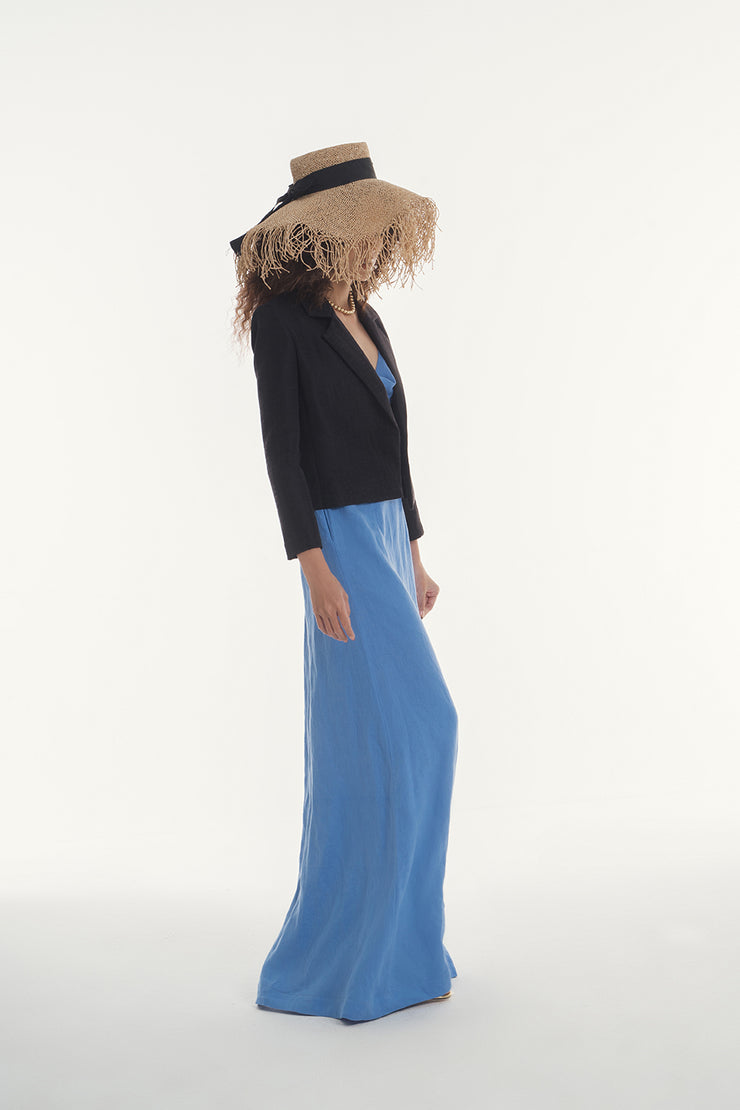Maxi Casual Luberon Dress - Celestial Blue