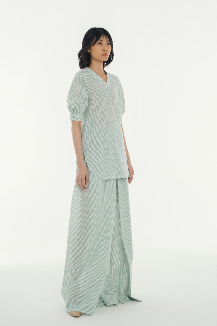 Resort Culottes - Fleecy Green