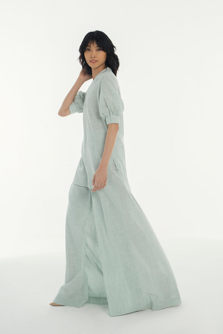 Resort Culottes - Fleecy Green