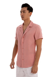 Resort Collar Shirt -Touch of Rose