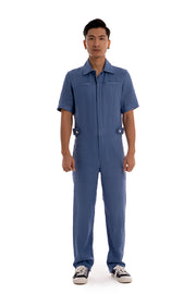 Monsieur Craziness Salopette - Kensingtone Blue