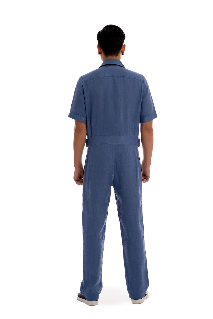 Monsieur Craziness Salopette - Kensingtone Blue