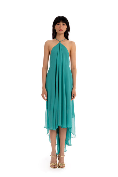 Santorini Dress - Wild Wave