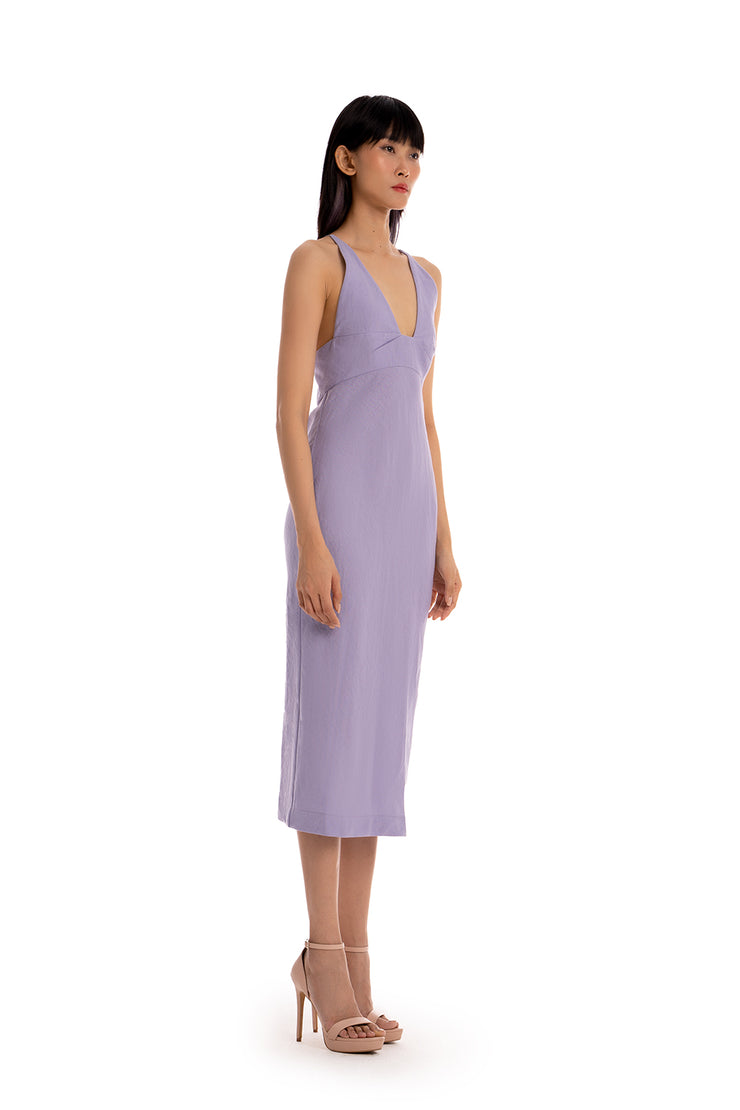 Pyramid Dress - Lilac