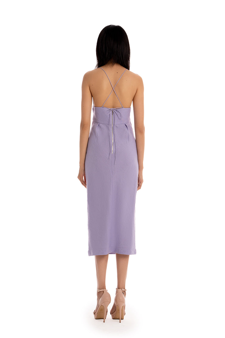 Pyramid Dress - Lilac