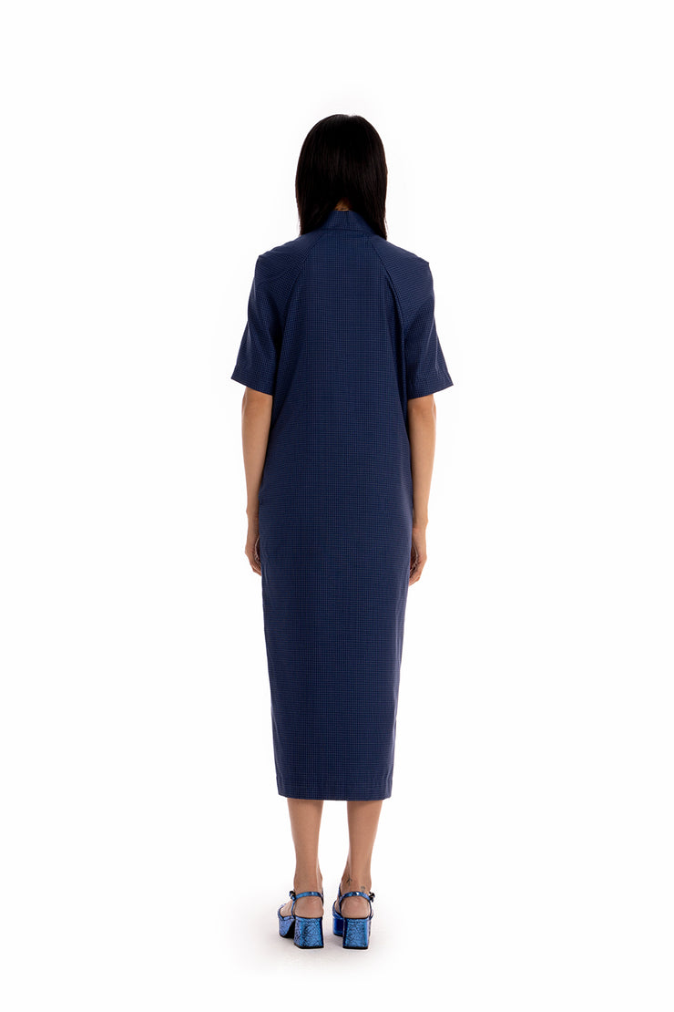 Office Lady Dress - Just Navy