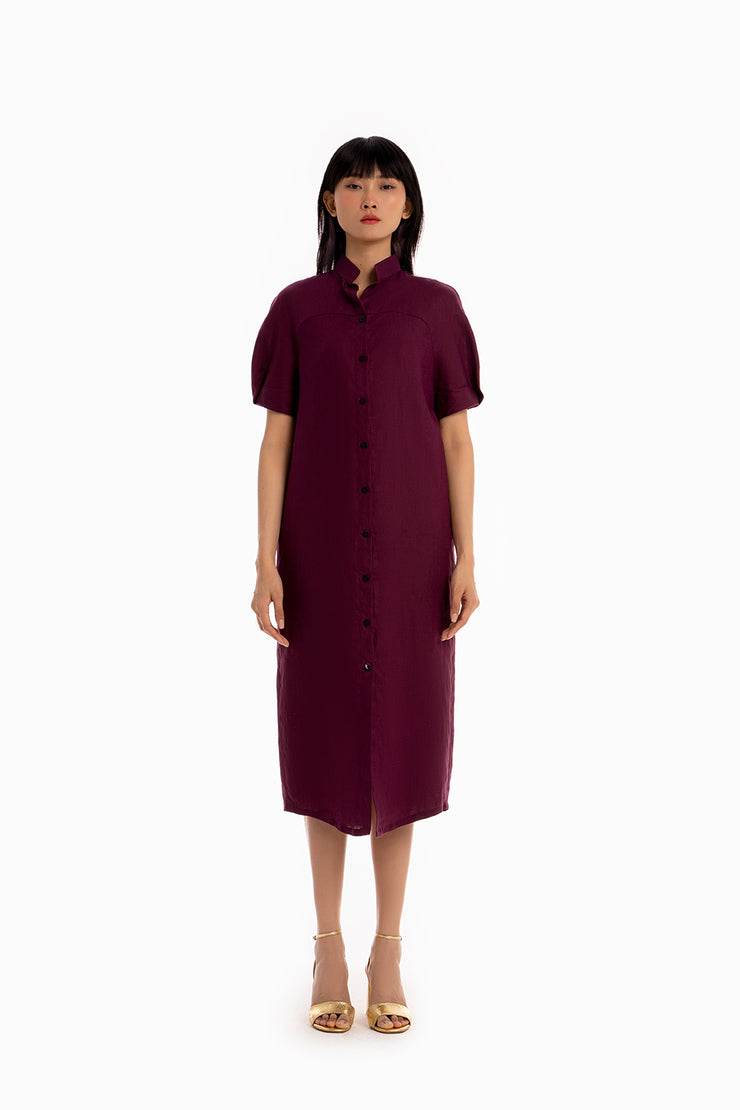 Early Mulan Dress - Raspberry