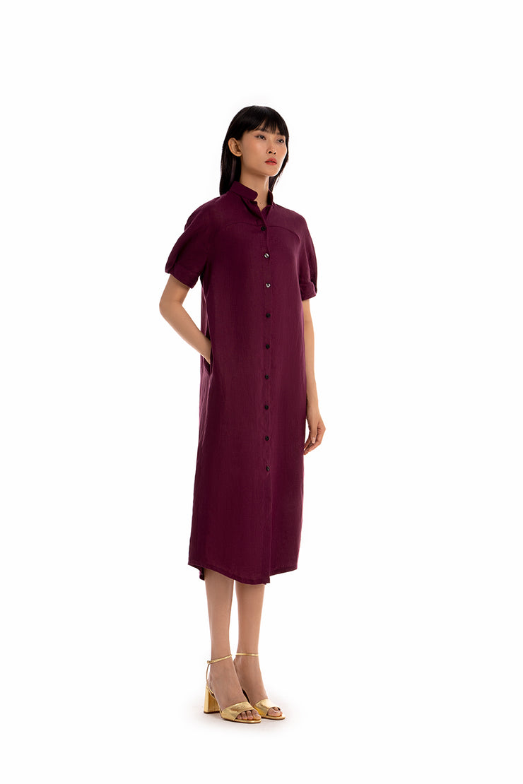 Early Mulan Dress - Raspberry