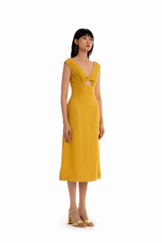 Midi Casual Luberon Dress - Honey