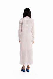 Miss Dynamic Shirt Dress - Off White