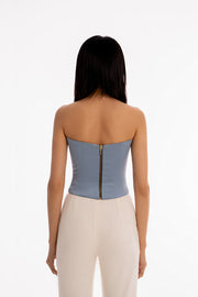 SIGNATURE - CORSET VERONICA - BLEU MAYA