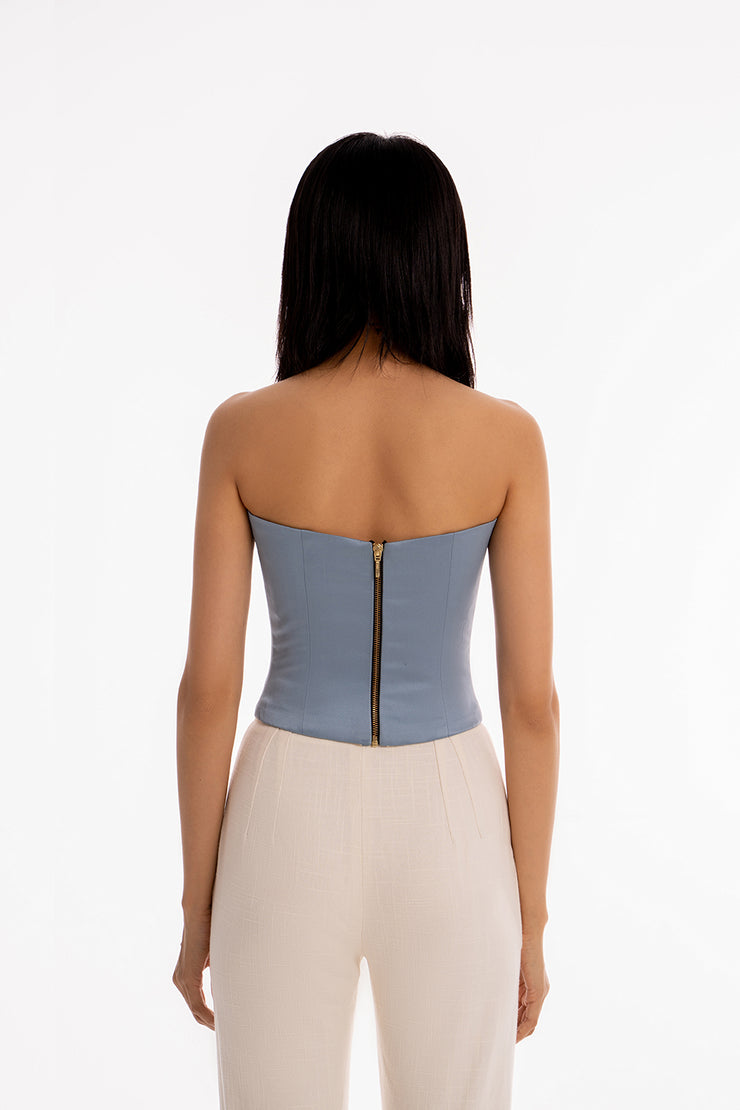 SIGNATURE - VERONICA CORSET - MAYA BLUE