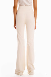 Sexy Flaire Pants - Rib Cream