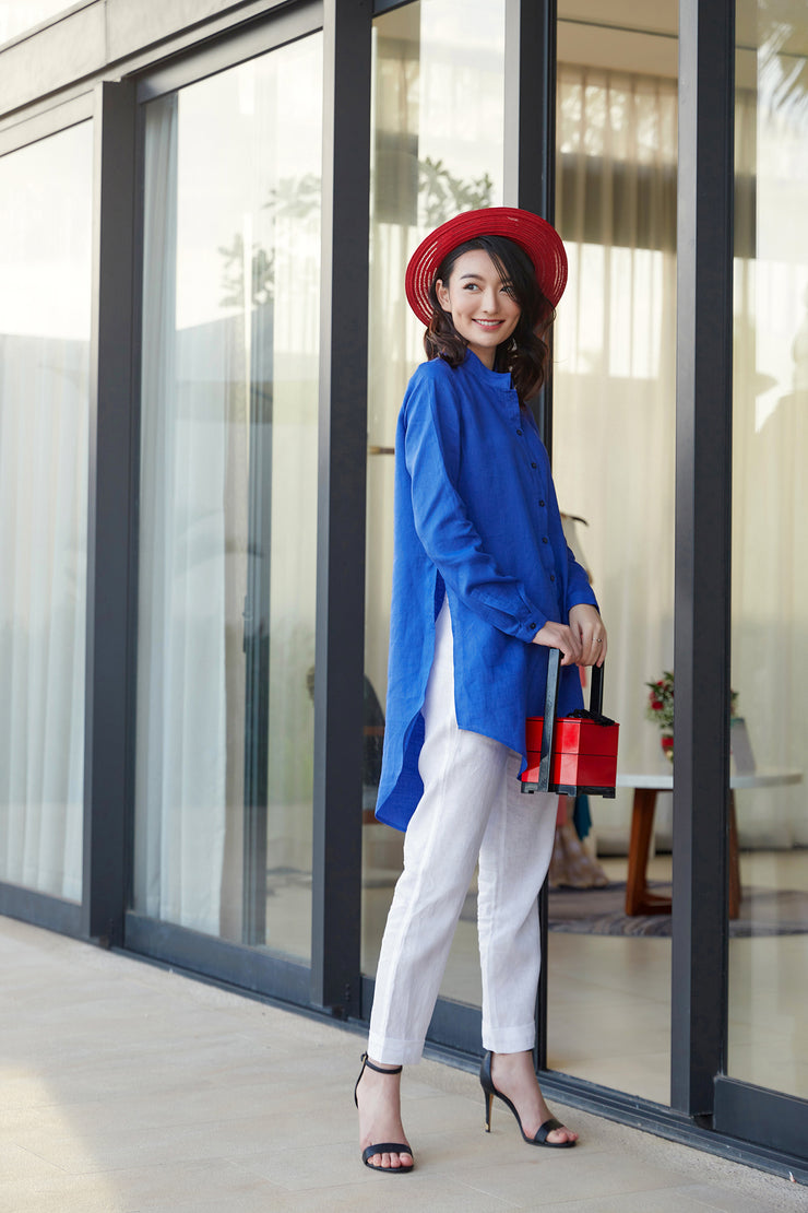 New Slim Linen Pants