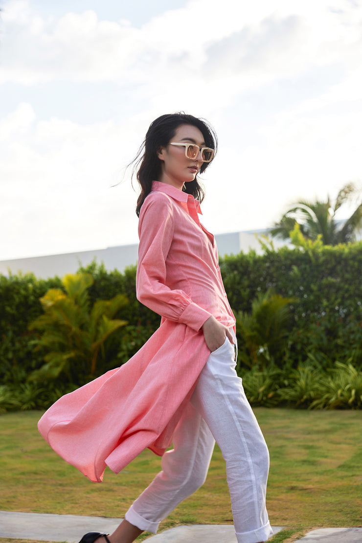 New Slim Linen Pants