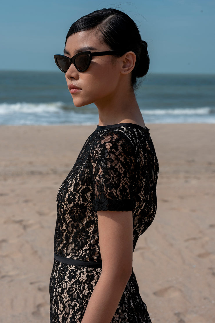 Pencil Lace Dress