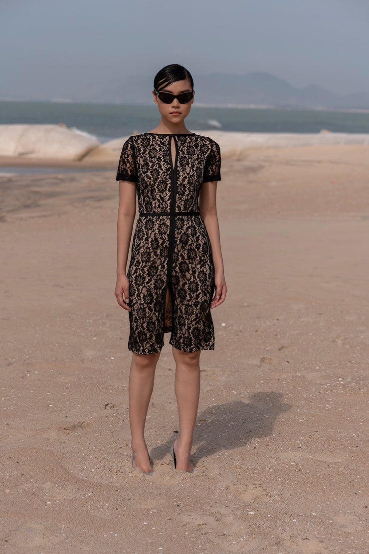 Pencil Lace Dress