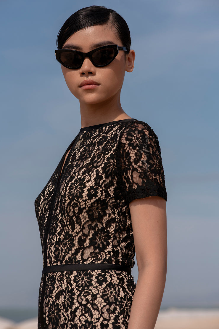 Pencil Lace Dress