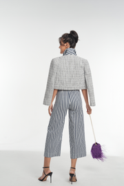 Briena Checked Tweed Jacket