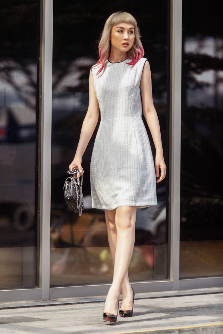 Lady Sexy Tweed Dress